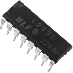 آیسی L293D درایور موتور دو کاناله  DIP-16(اورجینال)