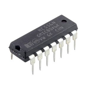 NE556N آی سی تایمر دوگانه TI | DIP14(اورجینال)