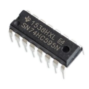 آی‌سی SN74HC595N TI پکیج DIP16 (کپی)