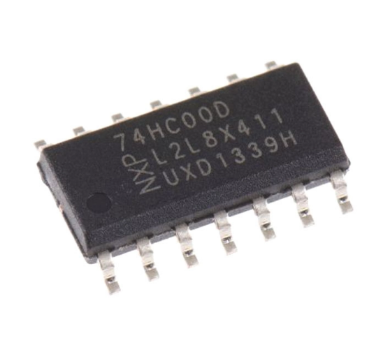 آیسی 74HC00D NXP پکیج SOIC14 (اورجینال)