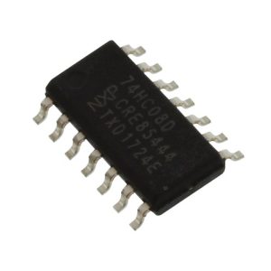 آی‌سی 74HC08D/SMD NXP پکیج SOIC14 (اورجینال)