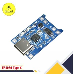 ماژول شارژ باتری لیتیومی TC4056 با درگاه Type-C (TC4056 MODULE+ TYPE-C)